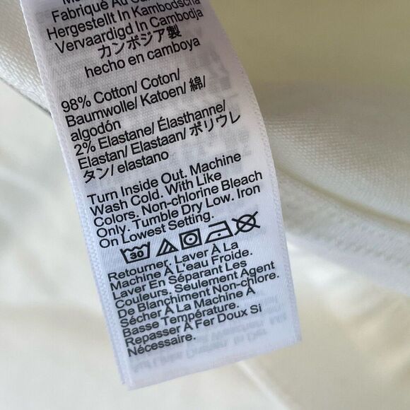 J.Crew Petite Wide-leg Jean in All-day Stretch Size 30P Seashell White NEW BR052 - Picture 8 of 13